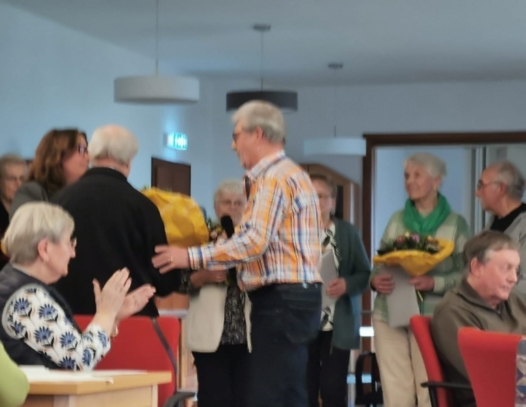 Ehrungen bei der AWO Jahreshauptversammlung des Ortsverein Mennighüffen