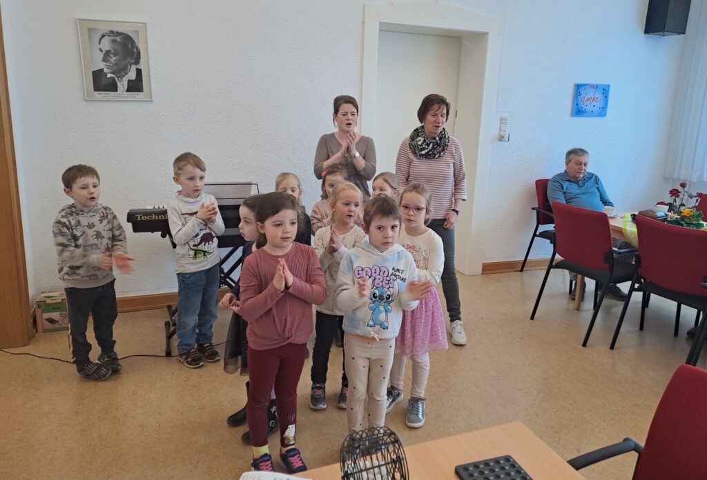 Kindergruppe der AWO Kita Siemshof zu Gast