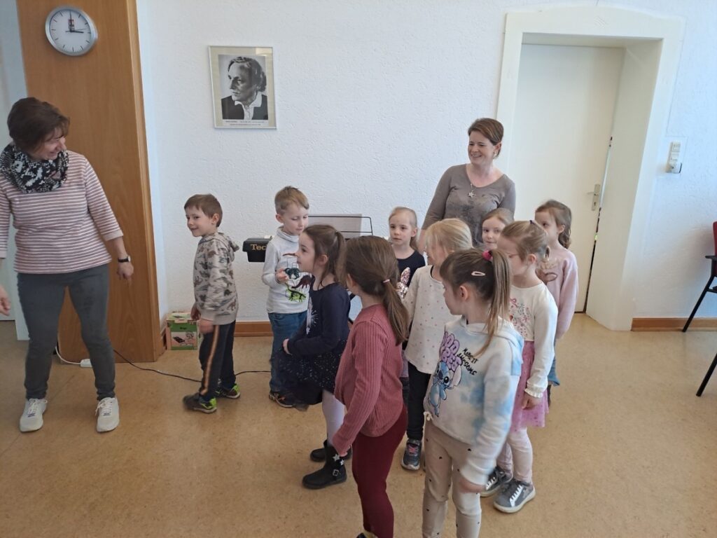 Kindergruppe der AWO Kita Siemshof zu Gast
