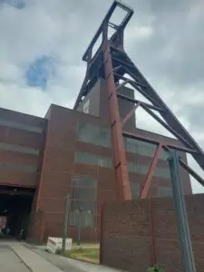 Förderturm der Zeche Zollverein in Essen